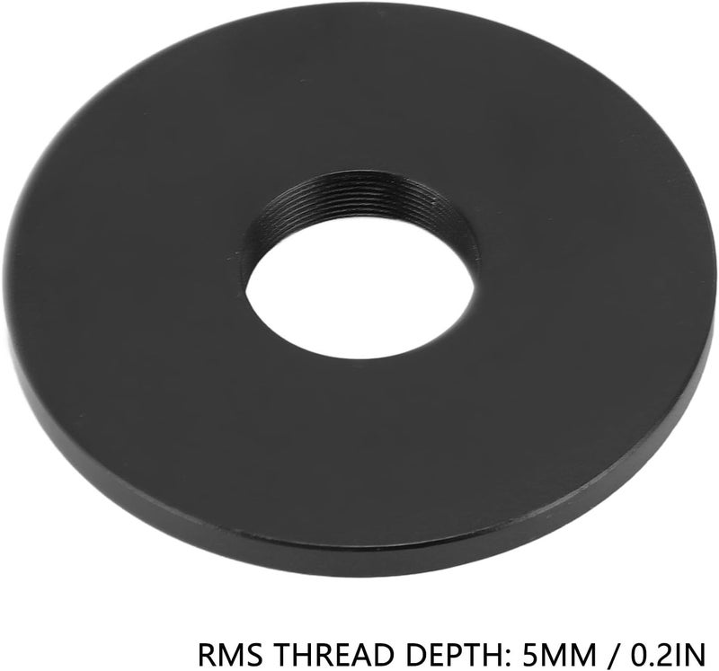 Zopsc RMS Thread Adapter Ring, Microscope Objective Lens Adapter Ring for Camera, Camera Adapter Ring for Telephoto Lenses Camera Lens Accessories, Easy to Install (58mm/2.28in) - Image 3